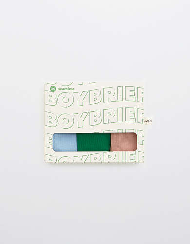 Aerie Ribbed Seamless Boybrief Underwear 3-Pack