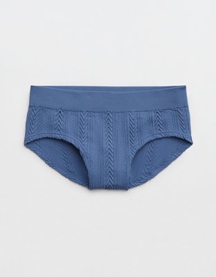 Aerie Ribbed Seamless Bikini Underwear, Men's & Women's Jeans, Clothes &  Accessories