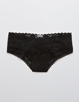 black lace underwear