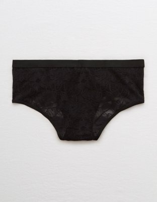 Aerie Mesh Palm Lace Cheeky Underwear