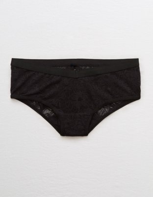 Aerie Mesh Palm Lace Cheeky Underwear