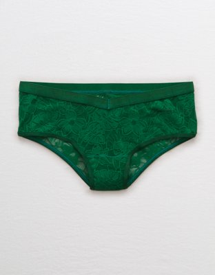 Aerie Mesh Palm Lace Cheeky Underwear