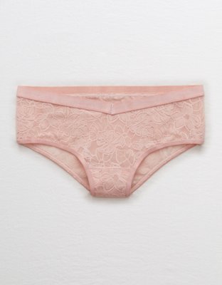 Aerie Mesh Palm Lace Cheeky Underwear