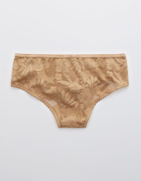 Aerie Cheetah Lace Cheeky Underwear