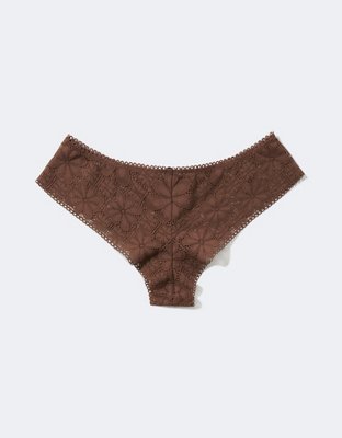 Aerie Wonder Lace Low Rise Cheeky Underwear