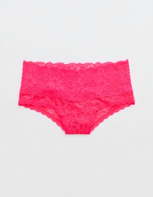 Shop Aerie Eyelash Lace Cheeky Underwear online