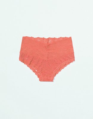 Show Off Undie Cheeky con Encaje Rosey
