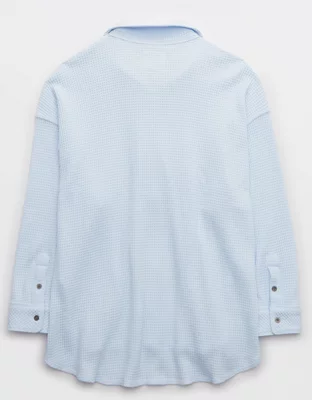 Aerie LumberJane Waffle Shirt