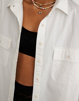Aerie Anytime Fave Oversized Shirt