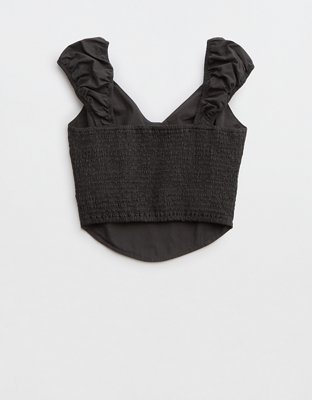 Aerie Woven Corset Top