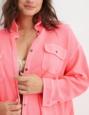 Aerie hot pink discount sweatshirt