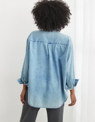 Женские рубашки Aerie Anytime Fave Shirt — фото 2