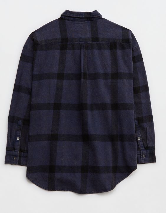 Aerie Anytime Fave Flannel Shirt