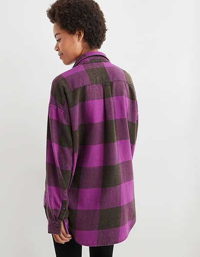 Aerie Anytime Fave camisa de flannel