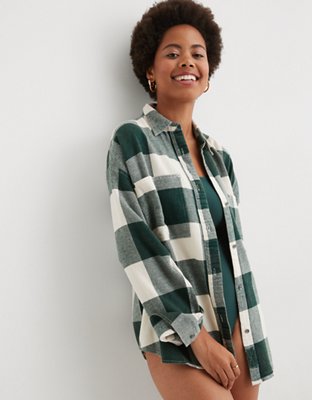 Aerie Anytime Fave camisa de flannel