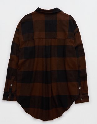 Aerie Anytime Fave Flannel Shirt