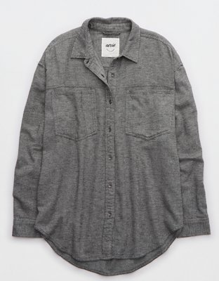 Aerie Anytime Fave Twill Shirt