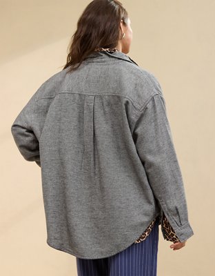 Aerie Anytime Fave Twill Shirt