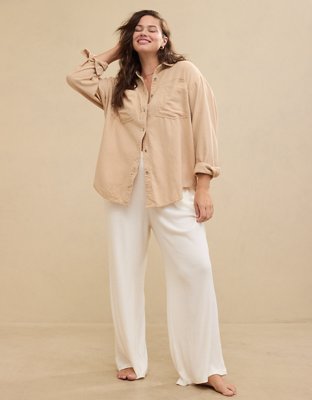 Aerie Anytime Fave Twill Shirt