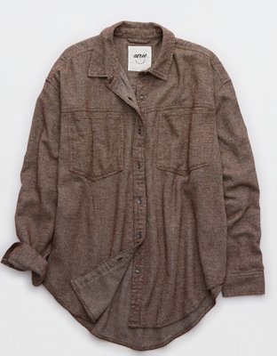 Aerie Anytime Fave Twill Shirt