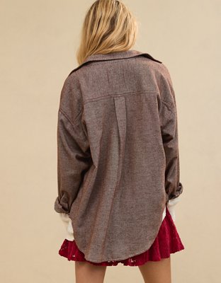 Aerie Anytime Fave Twill Shirt