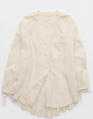 Aerie Daybreak Cover Up Shirt