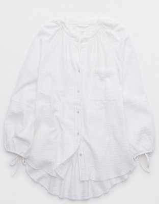 Aerie Daybreak Cover Up Shirt