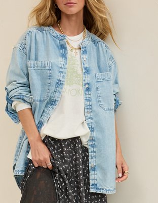 Aerie Roll With It Button Down Shirt