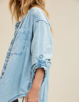 Aerie Roll With It Button Down Shirt
