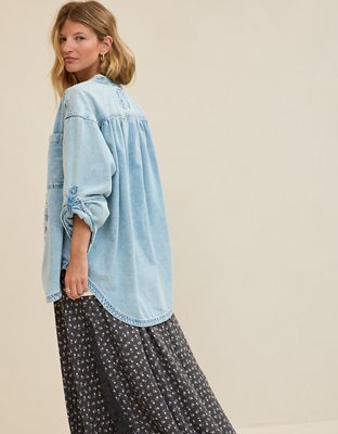 Aerie Roll With It Button Down Shirt