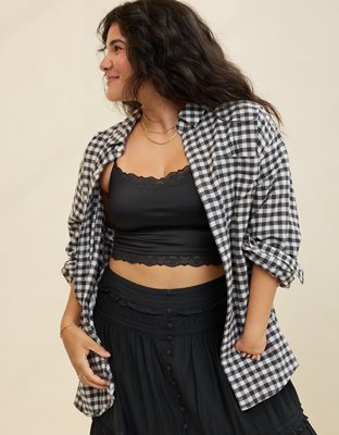 Aerie Adaptive Anytime Fave Flannel Shirt
