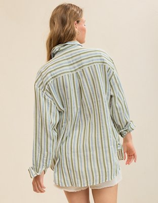 Aerie Day-Off Cover Up Shirt