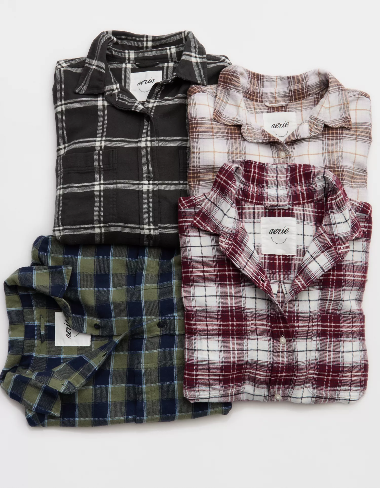 Aerie Anytime Fave Flannel Oversized Shirt - thumbnail 5