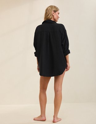 Aerie Day-Off Cover Up Shirt