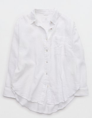 Aerie Day-Off Cover Up Shirt