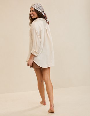 Aerie Day-Off Cover Up Shirt