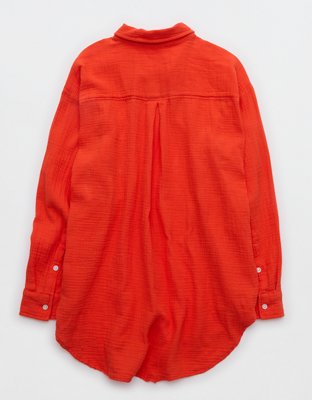 Aerie Day-Off Cover Up Shirt