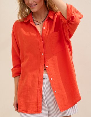 Aerie Day-Off Cover Up Shirt