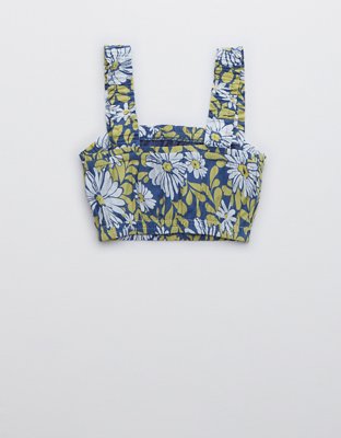 Женские топы Aerie Woven Cropped Tank Top — фото 4