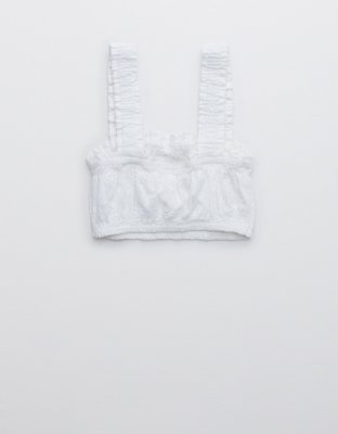 Aerie Woven Cropped Tank Top
