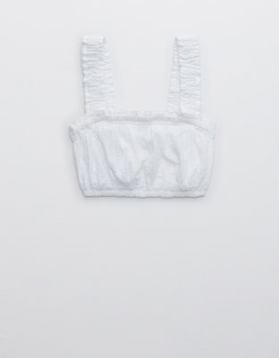 Aerie Camiseta corta sin mangas tejida