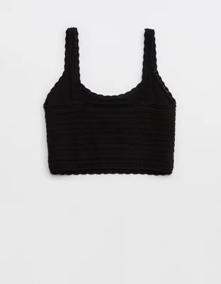 Aerie Summer Nights Cropped Tank Top