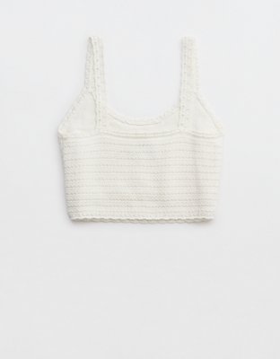 Aerie Summer Nights Cropped Tank Top