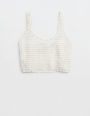Aerie Summer Nights Cropped Tank Top