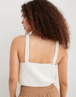 Aerie Summer Nights Cropped Tank Top