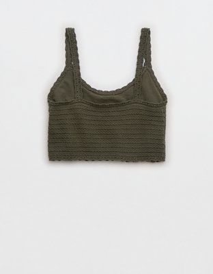 Aerie Summer Nights Cropped Tank Top