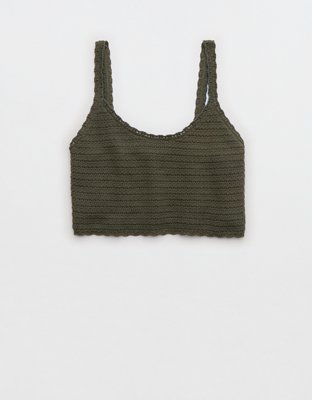 Aerie Summer Nights Cropped Tank Top