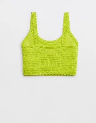 Aerie Summer Nights Cropped Tank Top