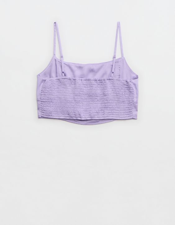 Aerie Shine Cropped Tank Top