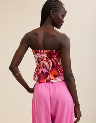 Aerie Party Smocked Tube Top